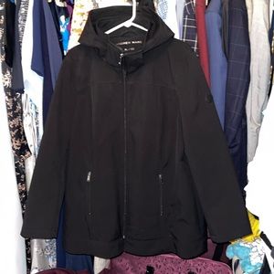 Andrew Marc Fleece Lined Water Repellent Jacket